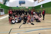 Young Footballers Inspired by U16s Players in Community Coaching Initiative