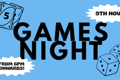 Games Night - 9th November