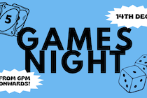 Games Night - 14th December