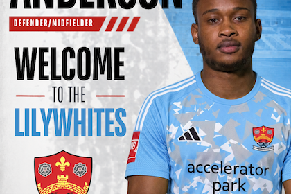 Jermaine is a Lilywhite!